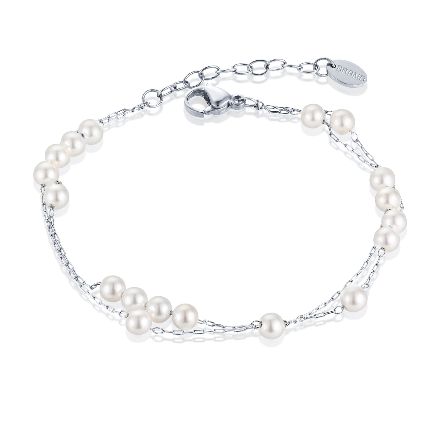 Bracciale in Madreperla Sfere Sfalsate
