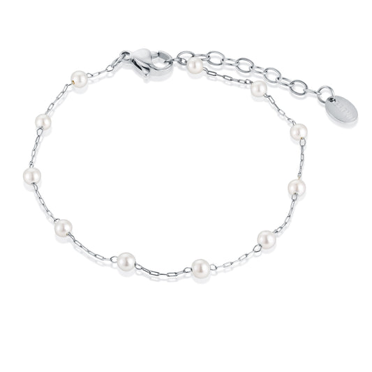 Bracciale in Madreperla Sfere Alternate