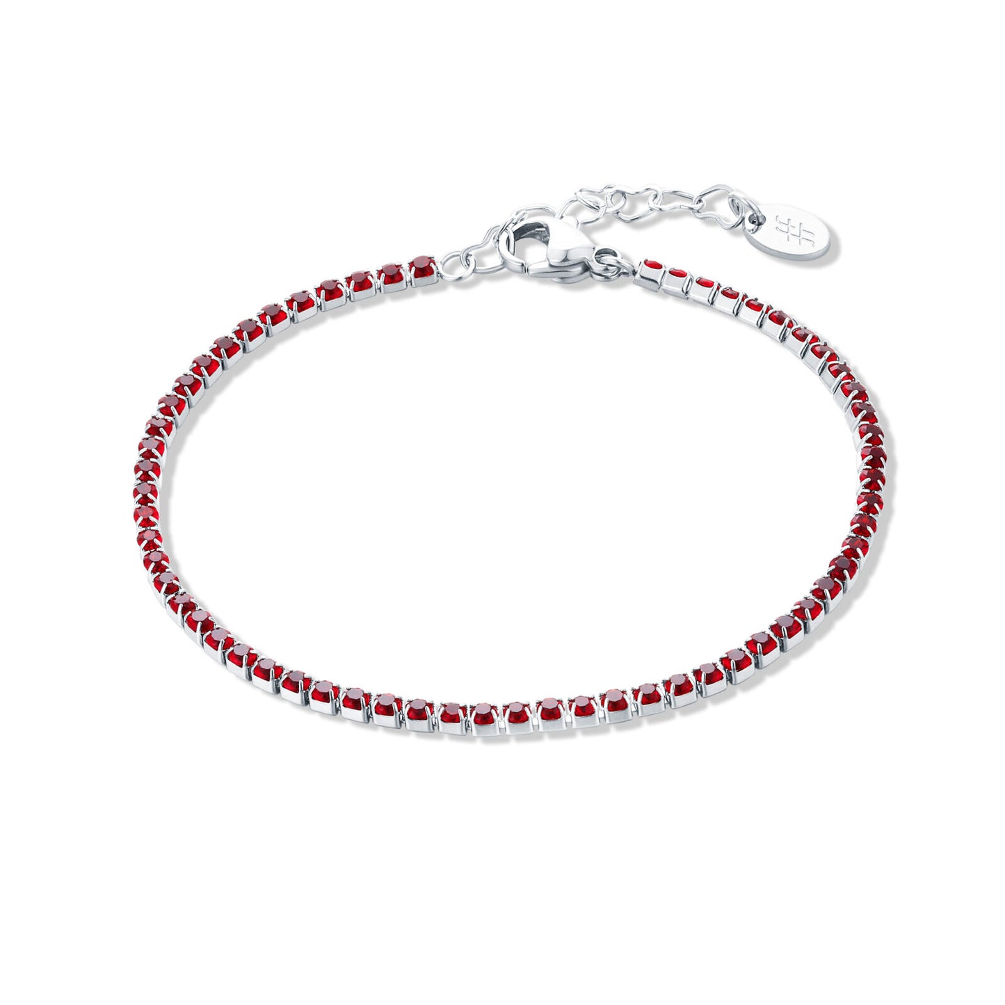 Bracciale Tennis Classico Colorato