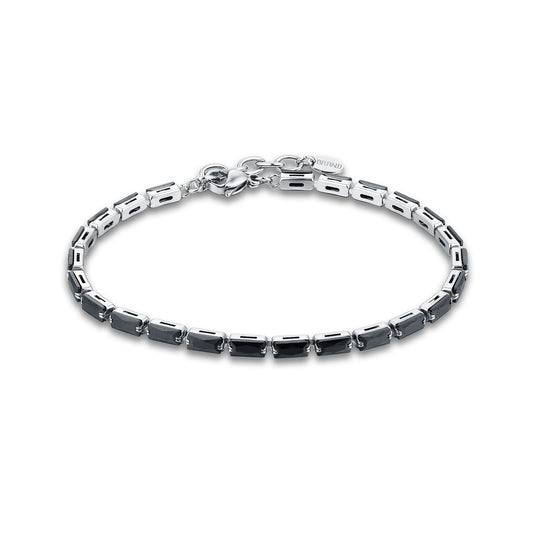 Bracciale Tennis Cristalli Neri