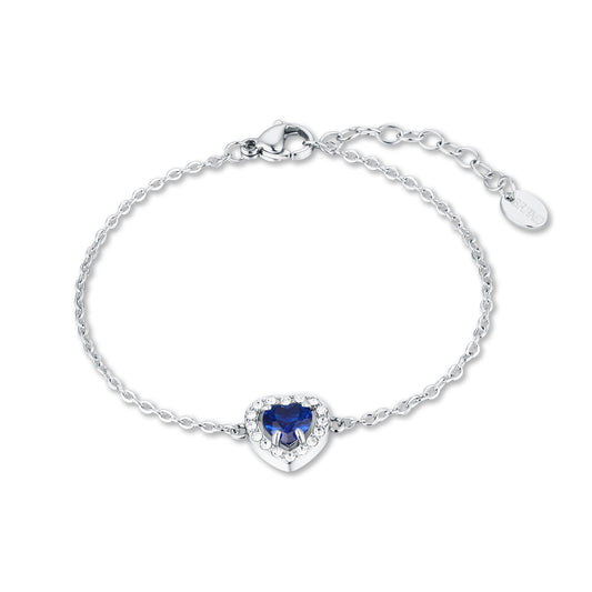 Bracciale Cuore Blu
