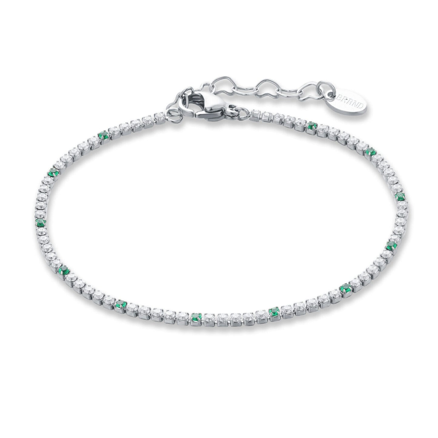 Bracciale Micro Tennis Punti Colore Donna
