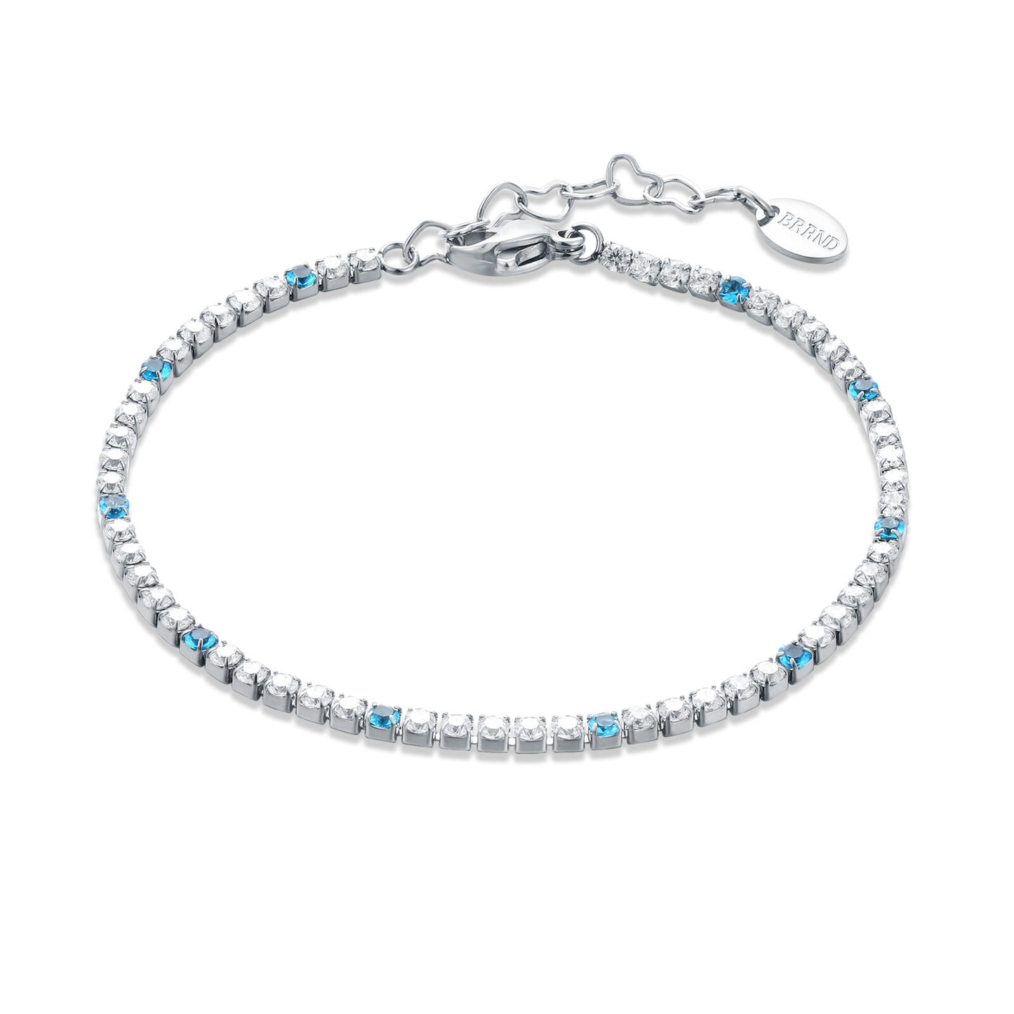 Bracciale Tennis Classico Punti Colore Donna