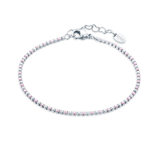 Bracciale Micro Tennis Colore Alternato