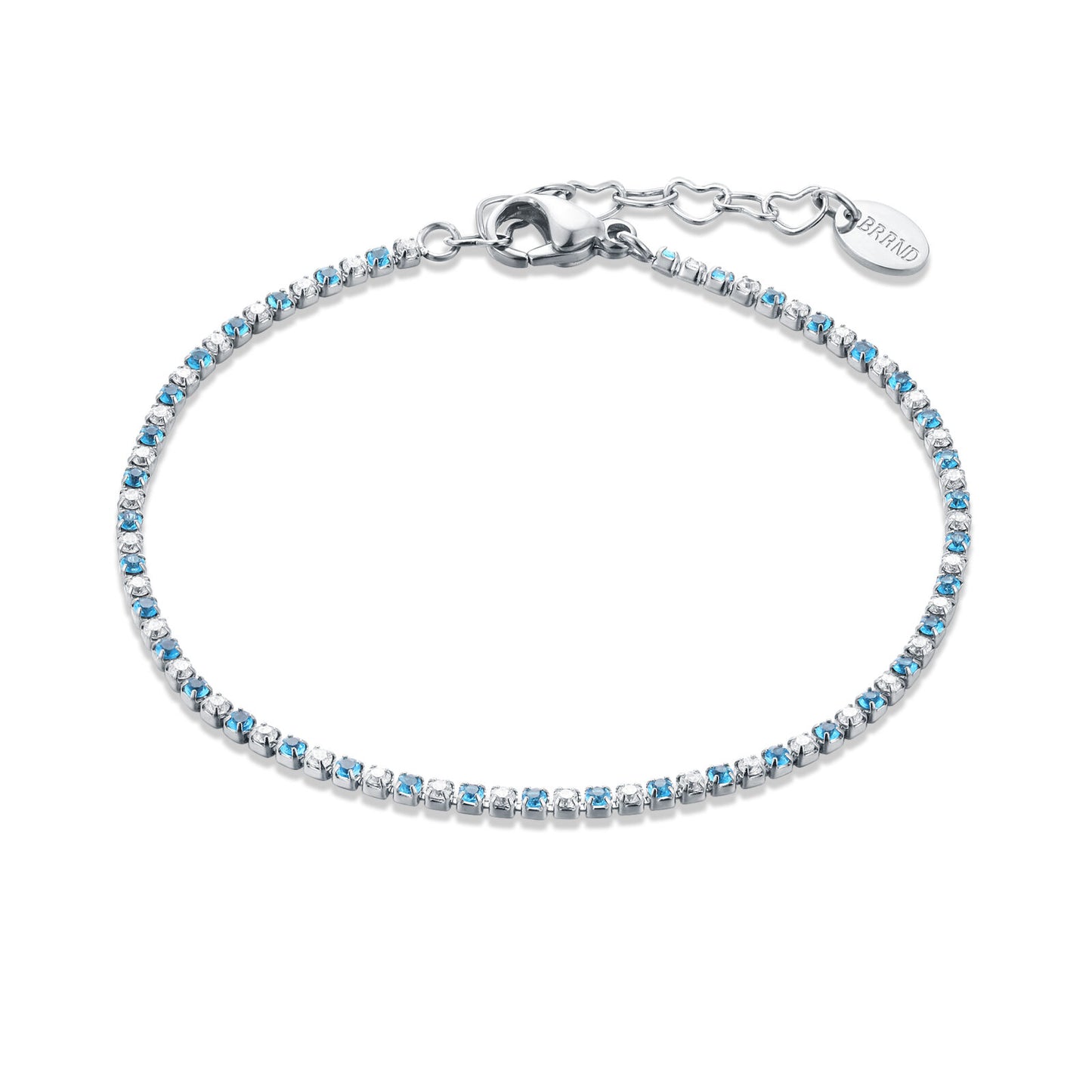 Bracciale Micro Tennis Colore Alternato