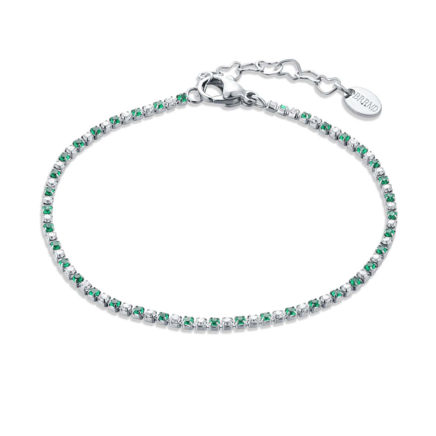 Bracciale Micro Tennis Colore Alternato