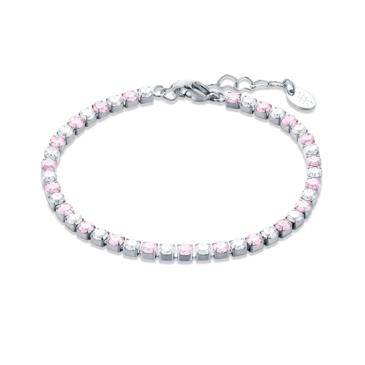 Bracciale Maxi Tennis Colore Alternato