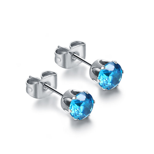 Orecchini Punto Luce – Azzurro –
