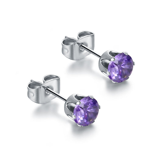 Orecchini Punto Luce – Viola –