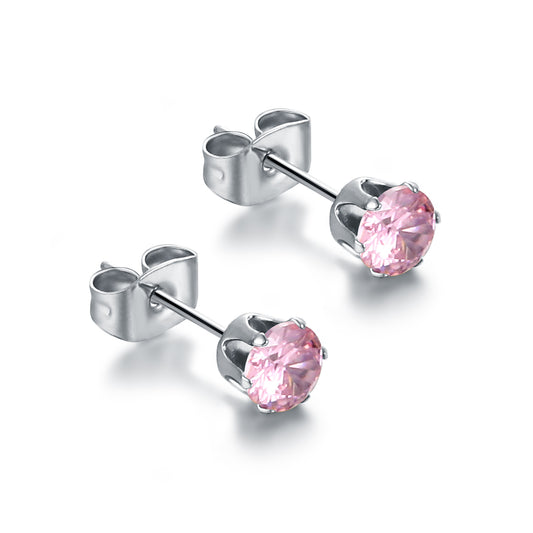Orecchini Punto Luce – Rosa –