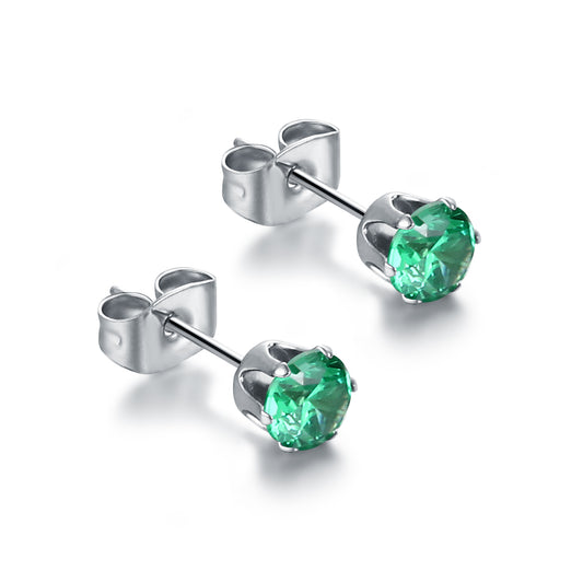 Orecchini Punto Luce – Verde –