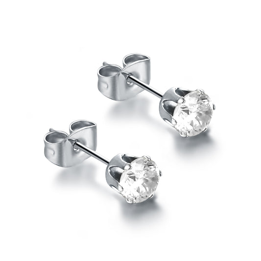 Orecchini Punto Luce – Bianco –