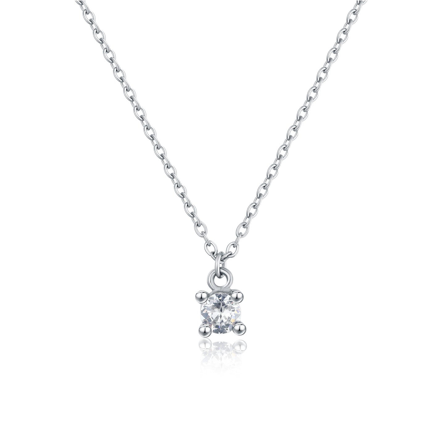 COLLANA Punto luce 4mm