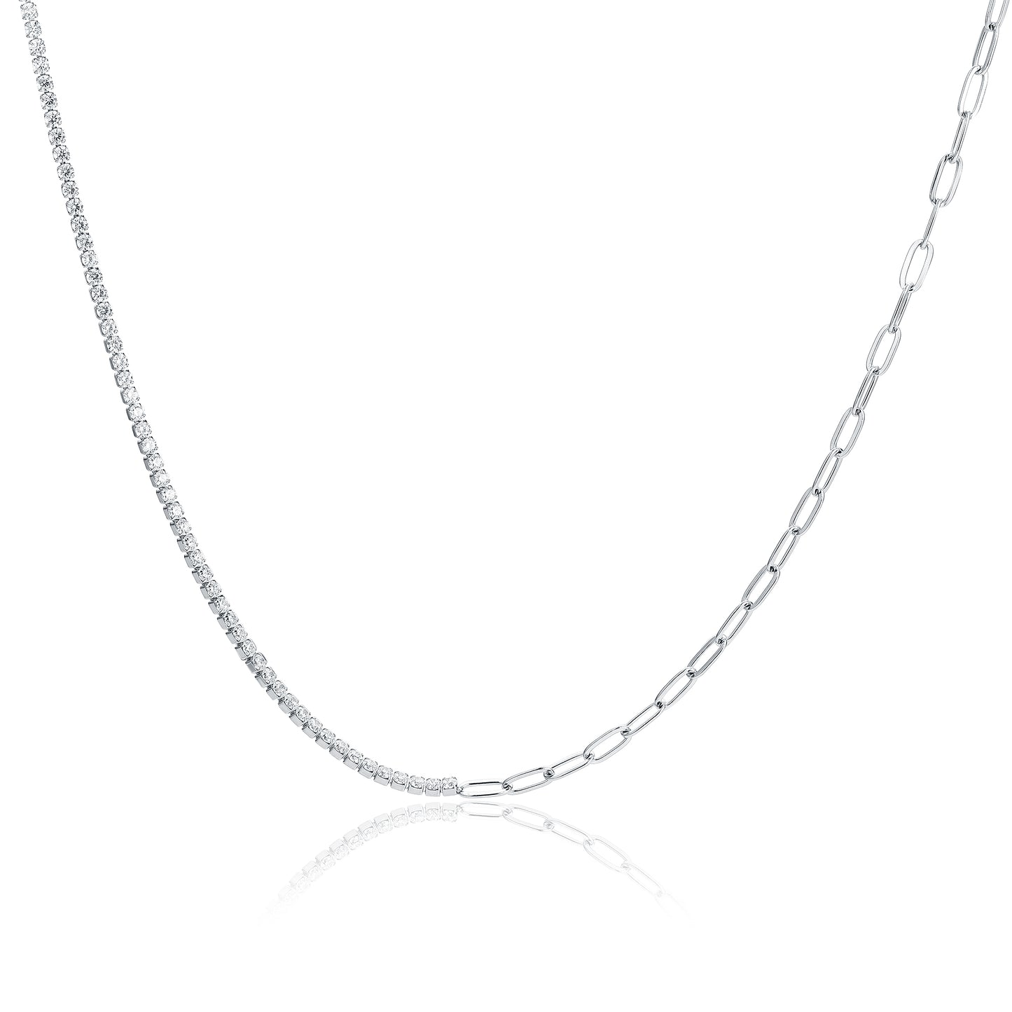 COLLANA TENNIS CON CATENA FREEDOM