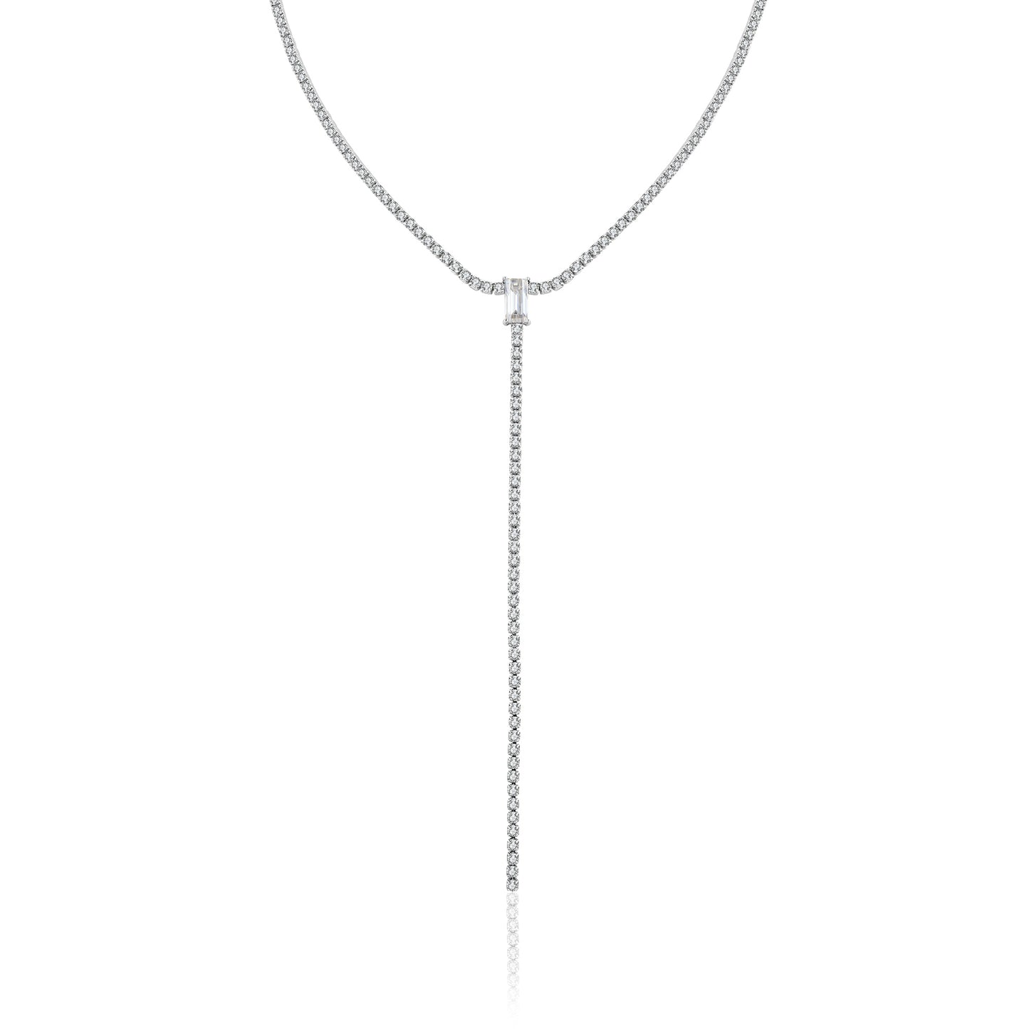 Collana Tennis Pendente