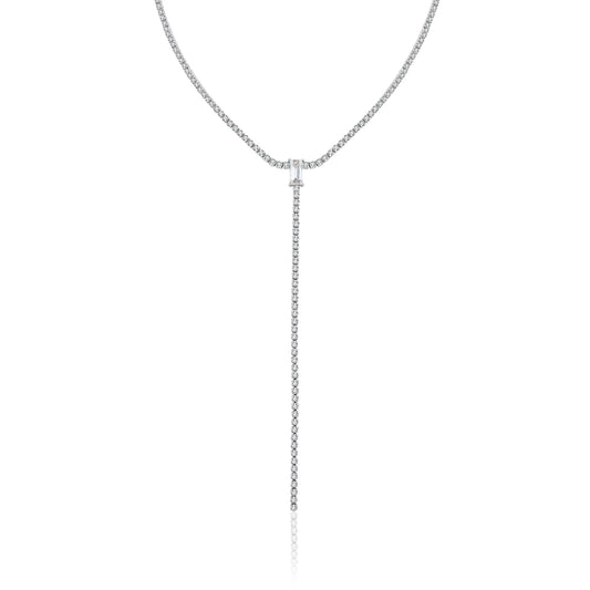 Collana Tennis Pendente