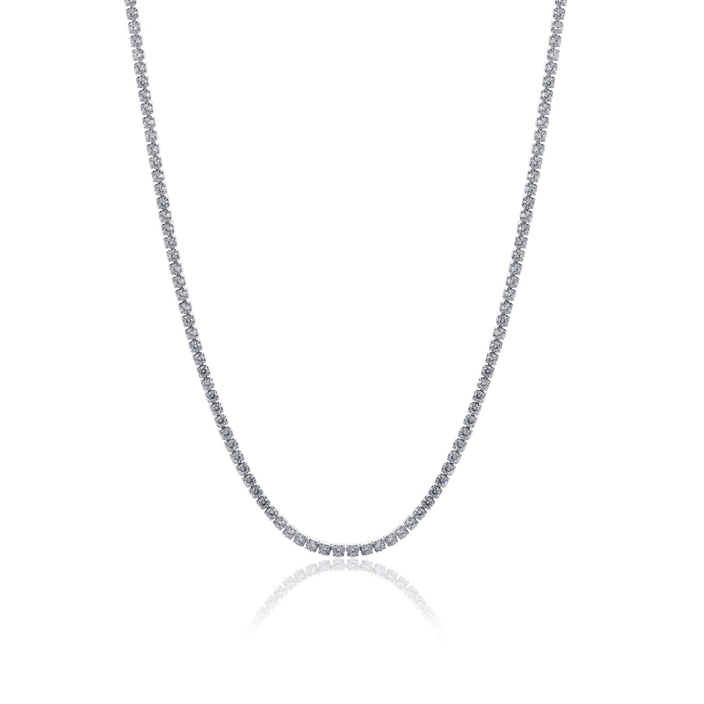 Collana Tennis Classico ACCIAIO & GOLD