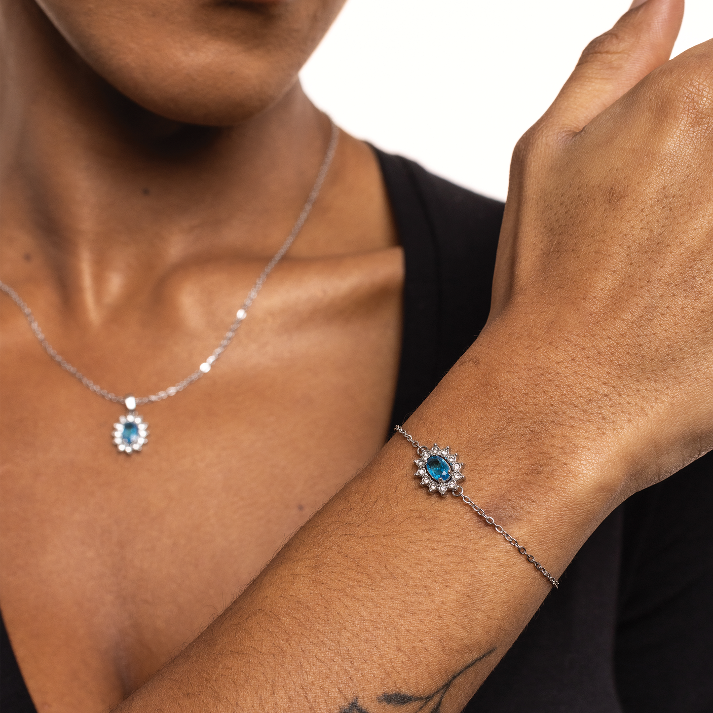 Bracciale Cristallo Kate Turchese