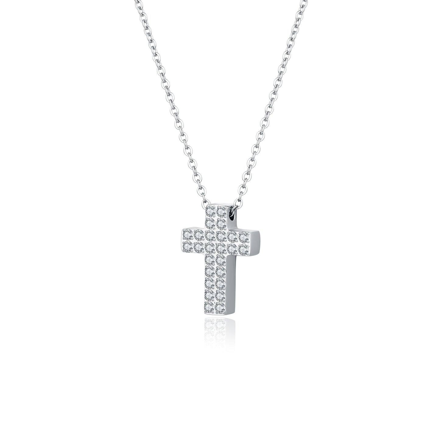 Collana Croce Passante