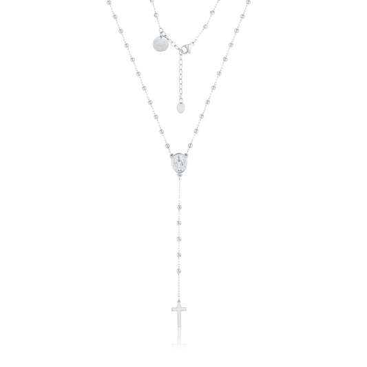 Collana Rosario Acciaio