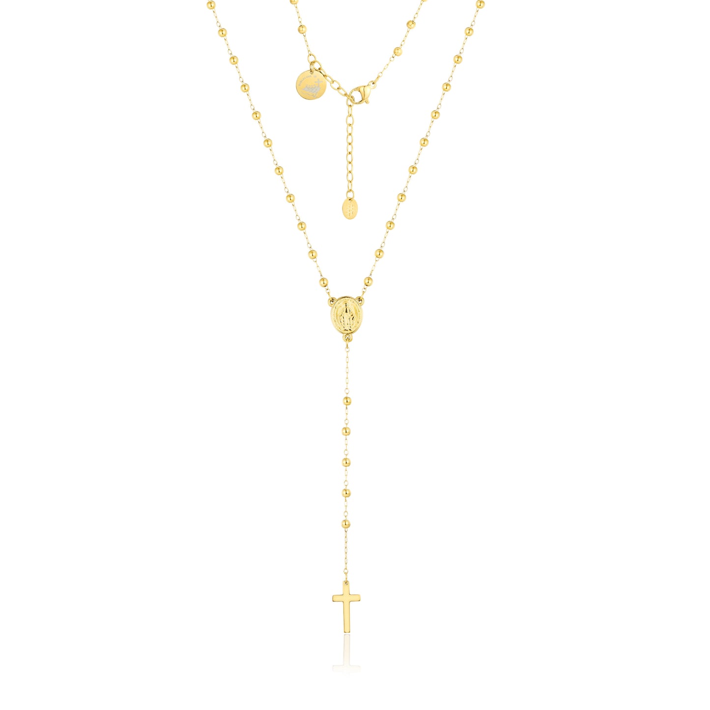 Collana Rosario pvd oro