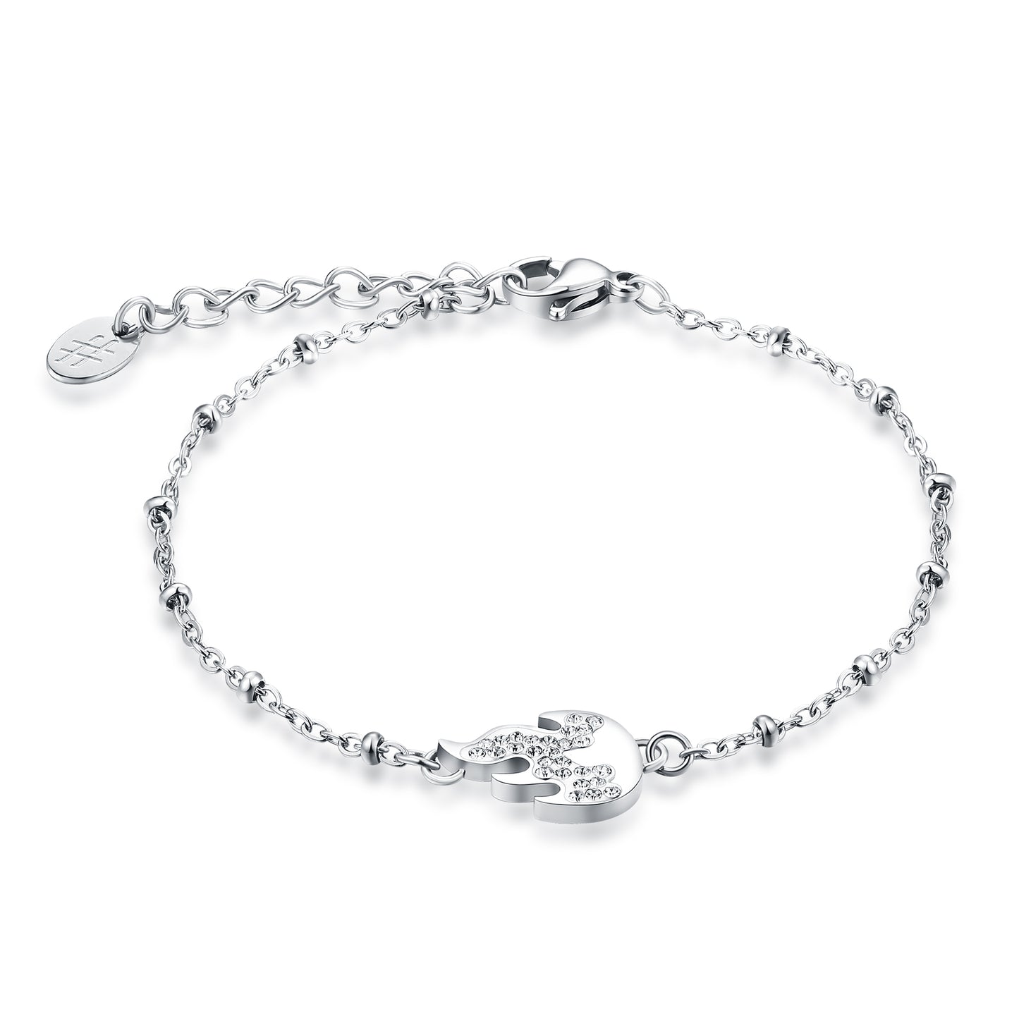 BRACCIALE FIAMMA CRISTALLI
