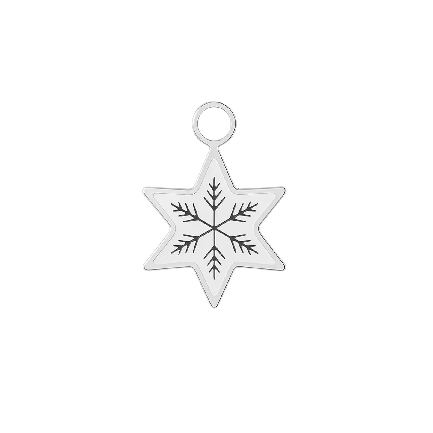 Mini Charm Fiocco di Neve