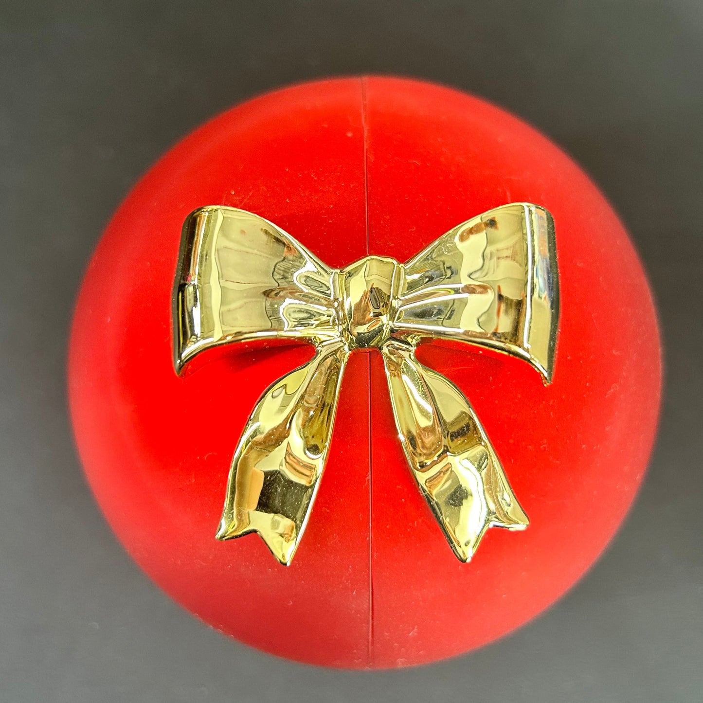 🌹Glow Ball – Portagioie Fiocco Elegance Rosso