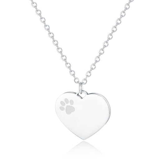 Collana Cuore con Zampina