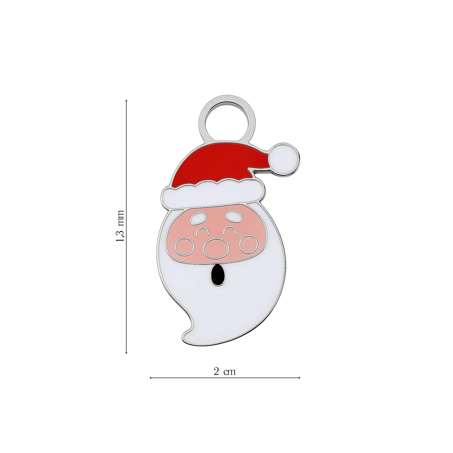 Mini Charm Babbo Natale