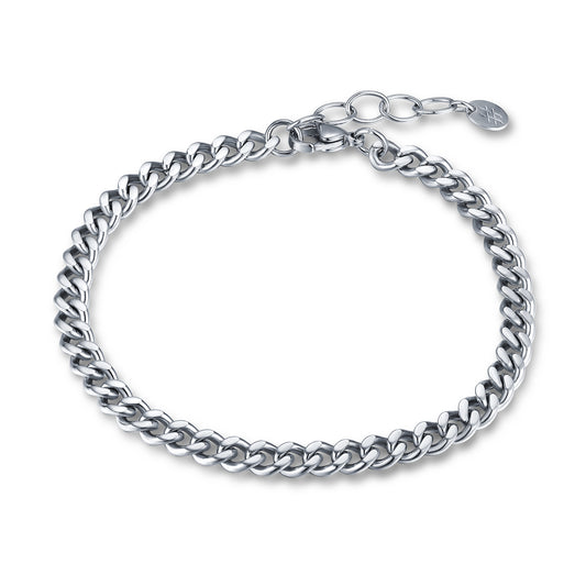 Bracciale Grumetta Piatta 5mm 20+3 cm