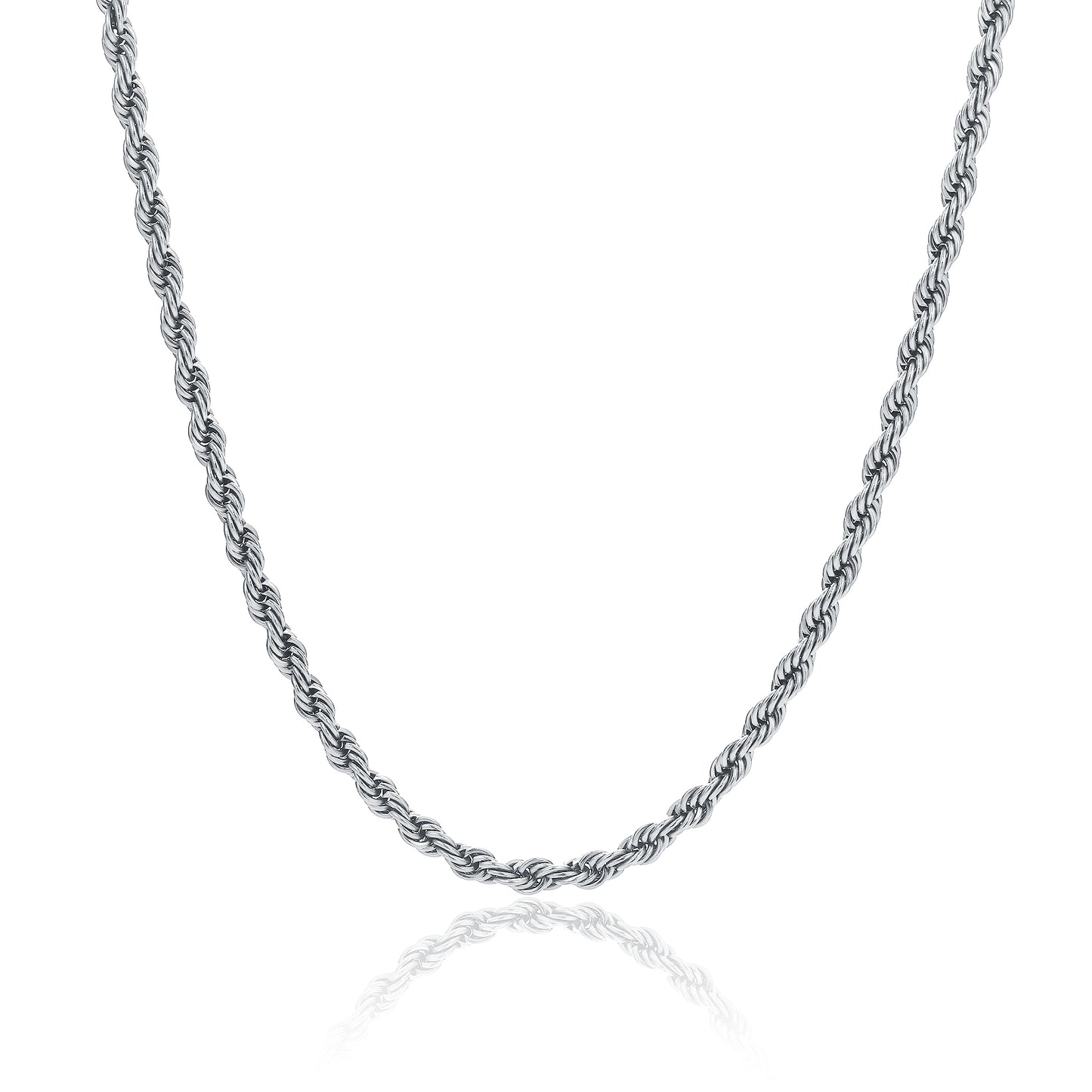 Collana catena corda PVD nero