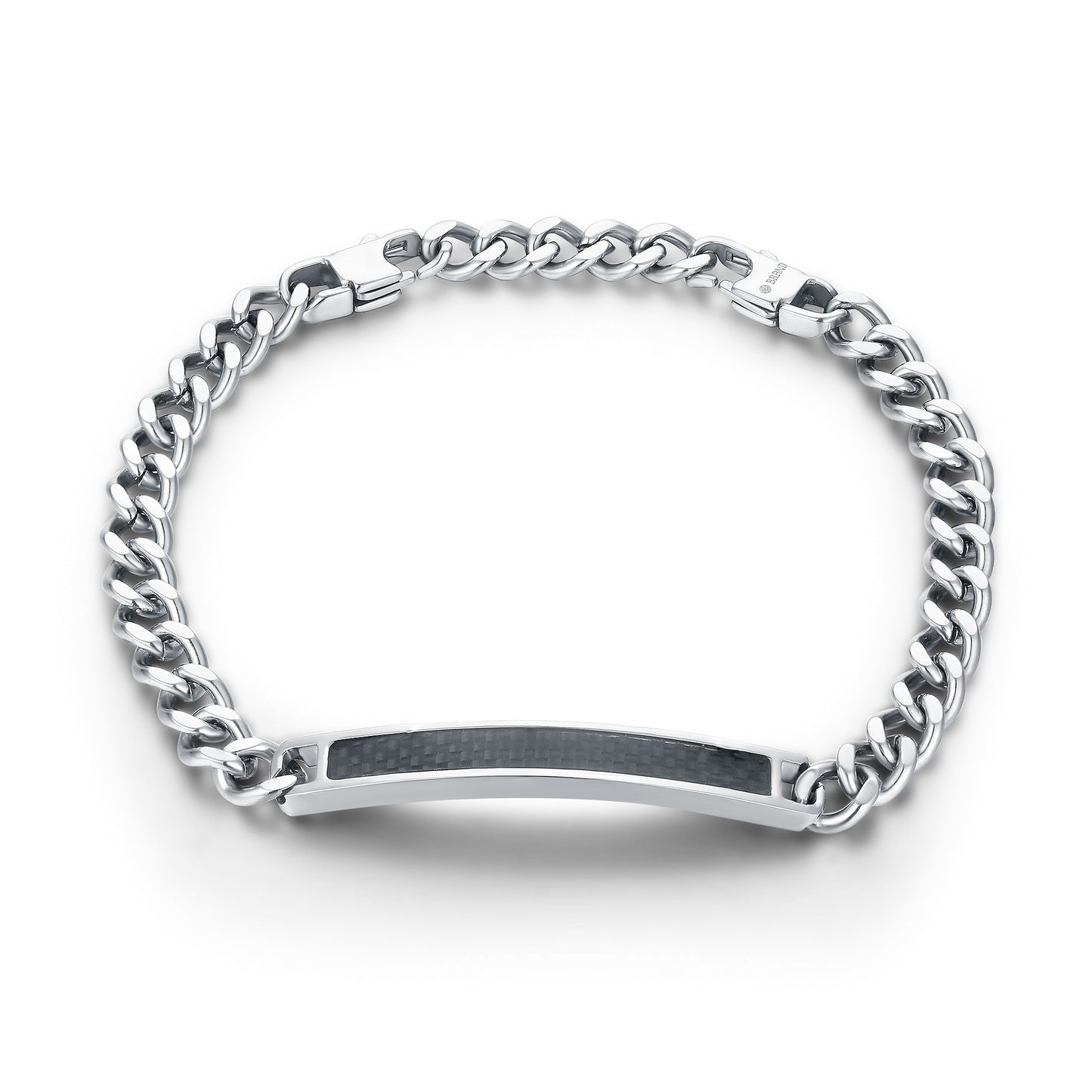 Bracciale grumetta 6mm con fibra di carbonio