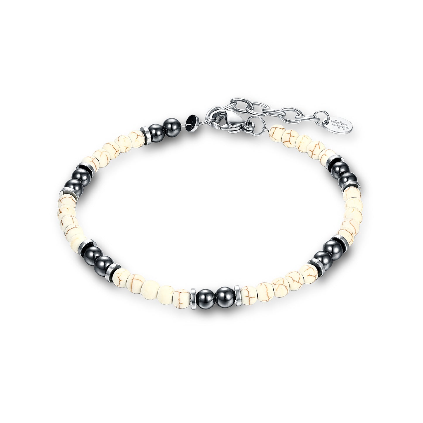 Bracciale Uomo Pietre e Ematite