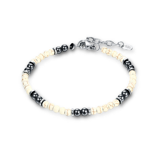 Bracciale Uomo Pietre e Ematite