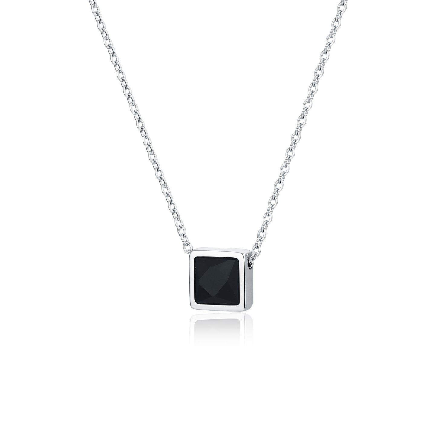 Collana Cristallo Quadrato