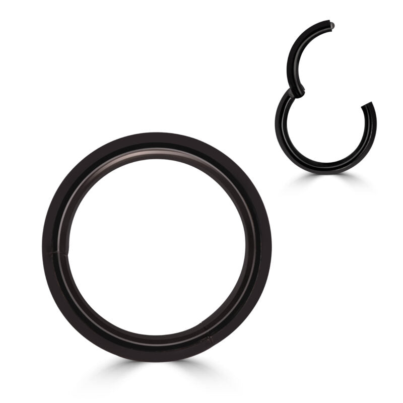 Piercing Clicker pvd nero