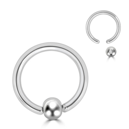 Piercing Ball Closure Ring