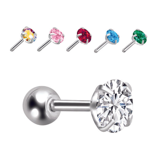 Piercing Tragus Con Cristallo Settato
