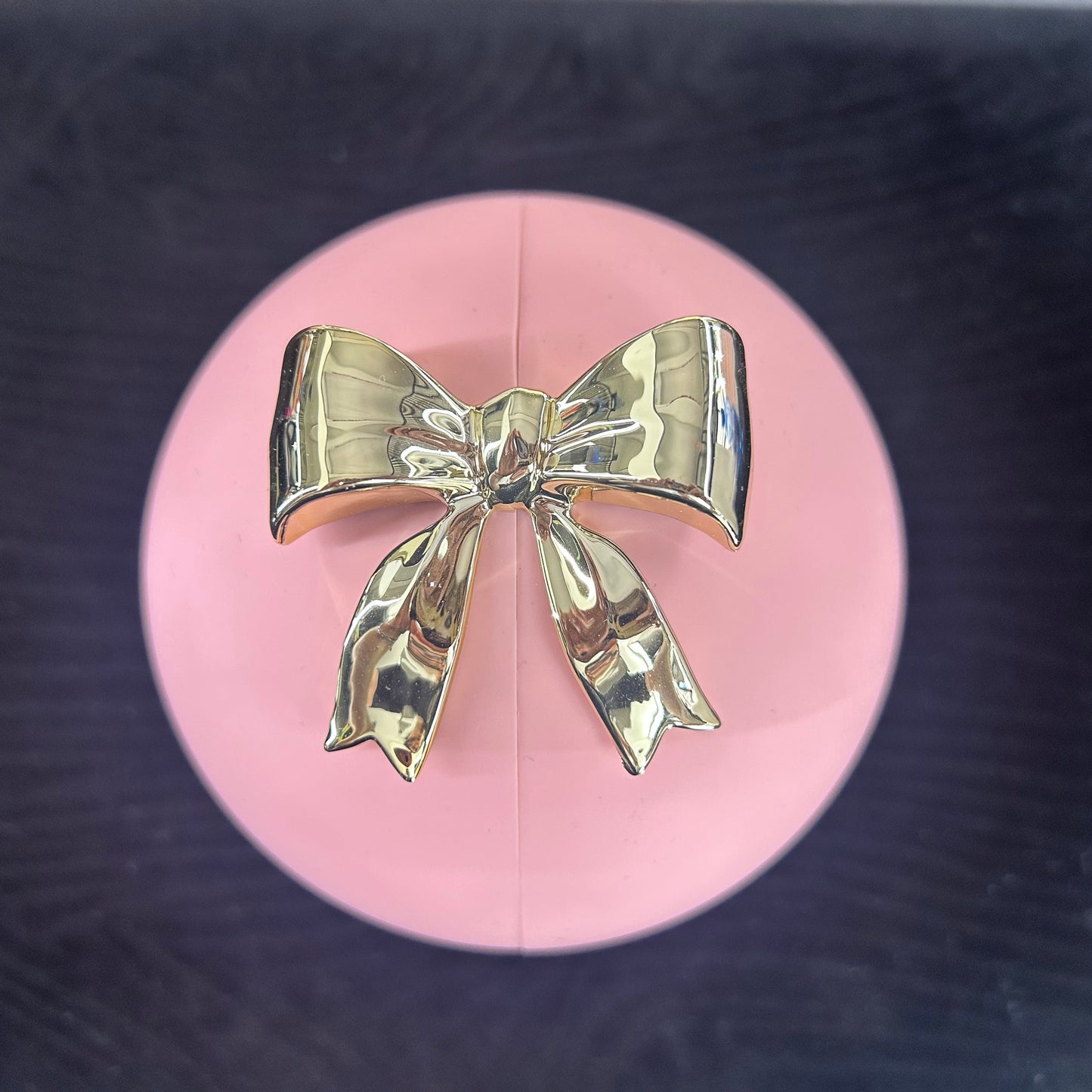 🎀 Glow Ball – Portagioie Fiocco Elegance Rosa