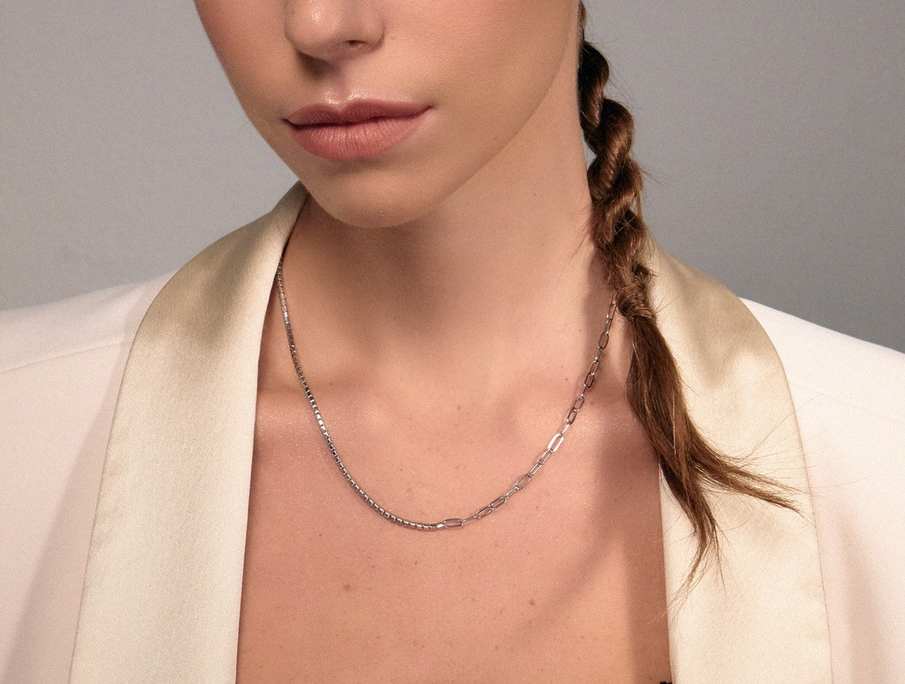 COLLANA TENNIS CON CATENA FREEDOM