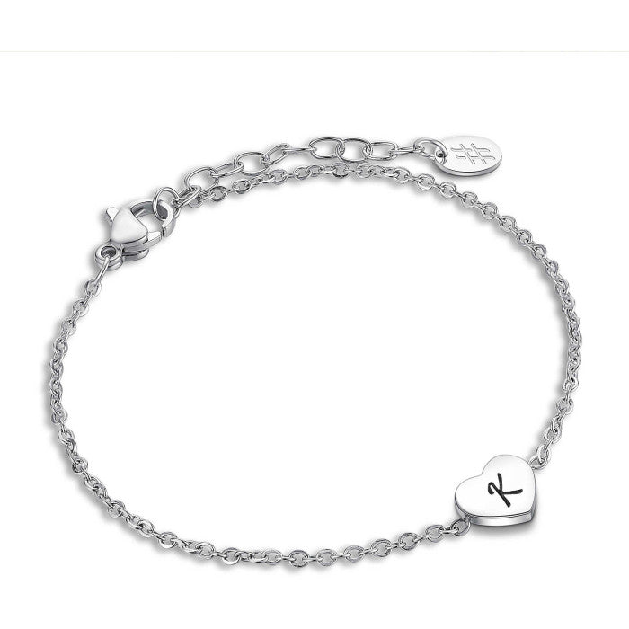 Bracciale Cuore Lettera