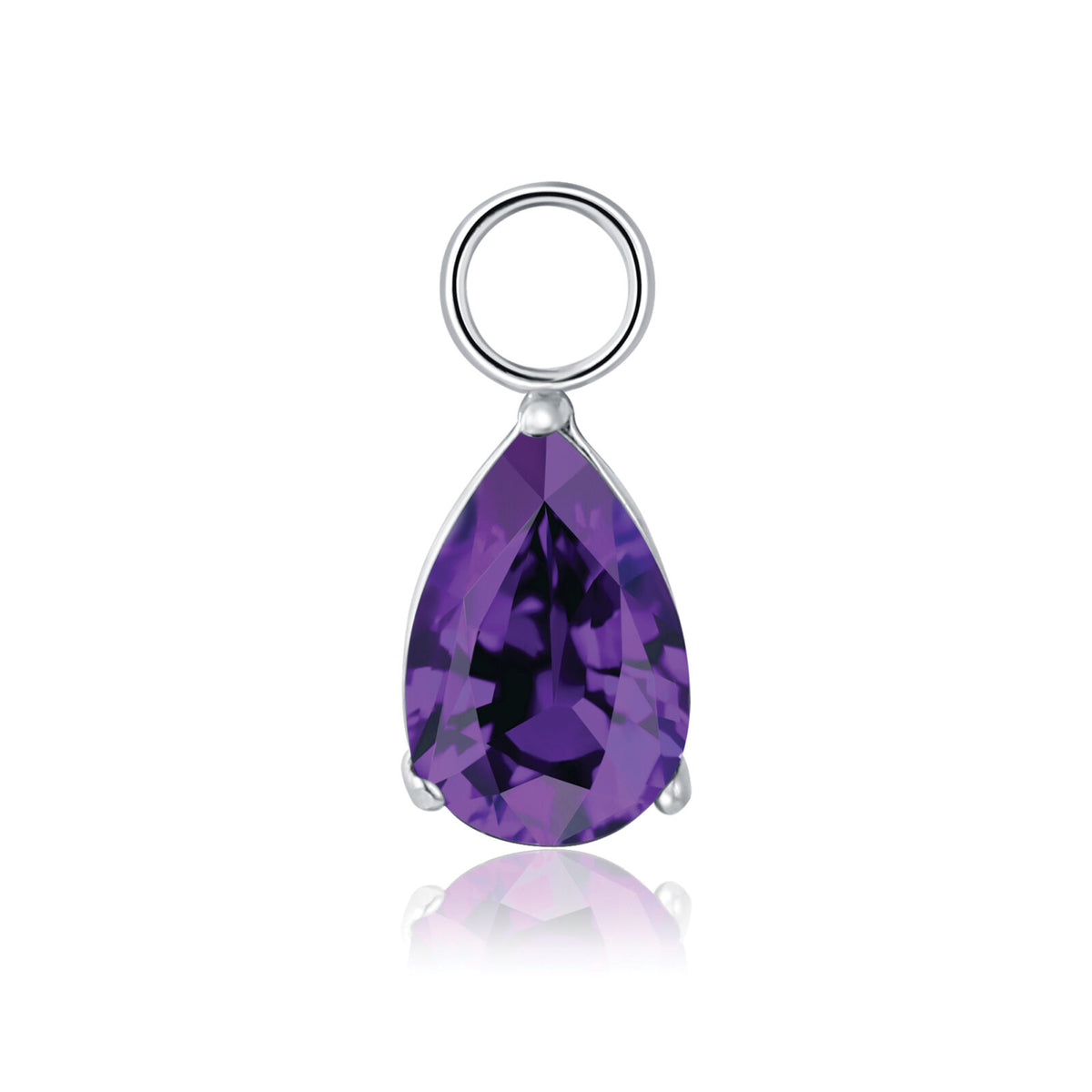 Cristallo Goccia Viola