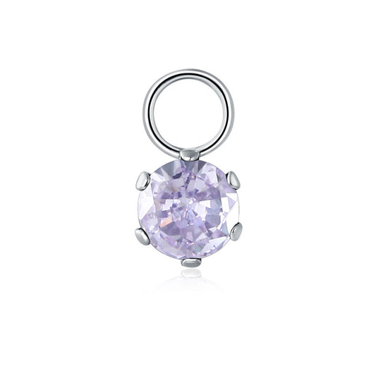 Charm Cristallo Lavanda