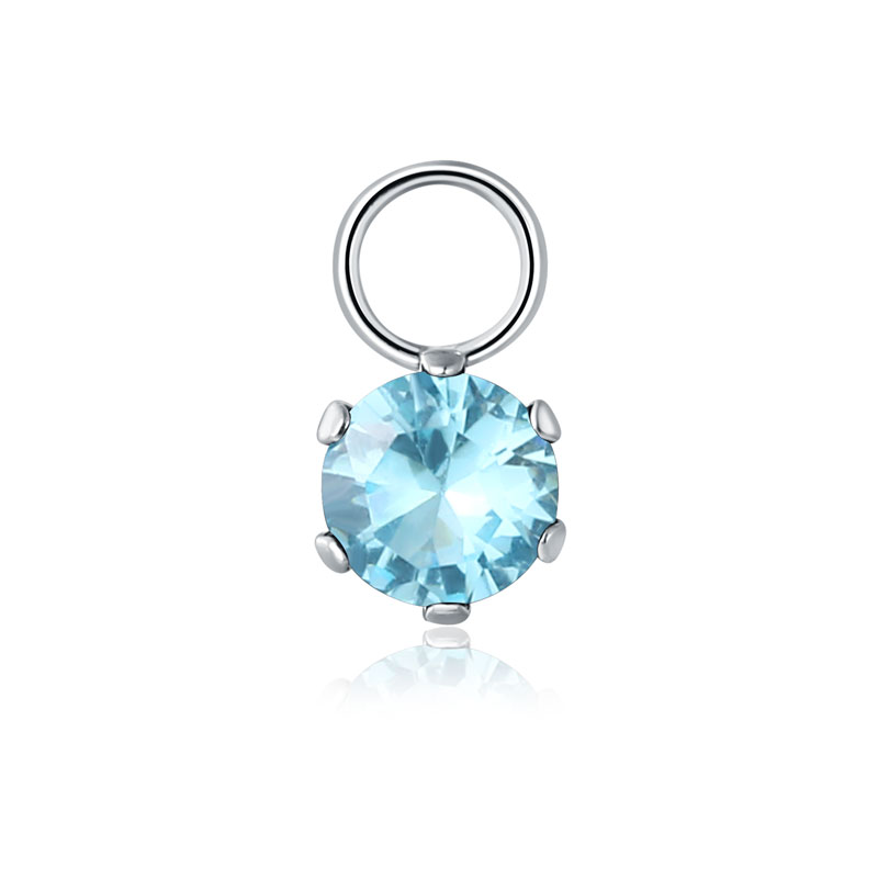 Charm Cristallo Azzurro