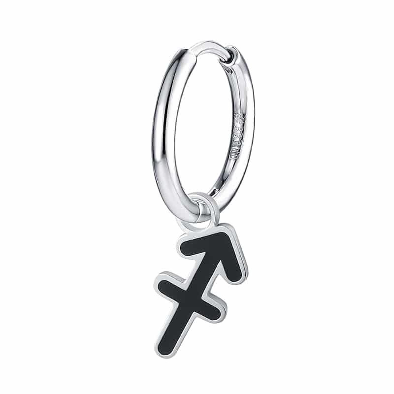 Sagittarius Steel Charm