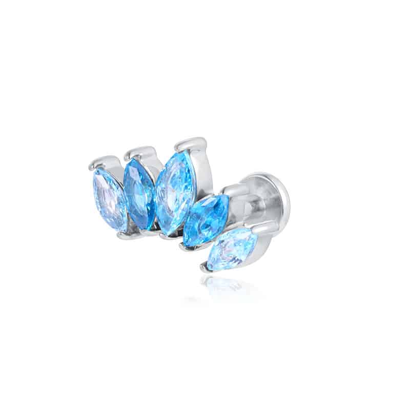 Orecchino Piercing Tragus Fior di Loto
